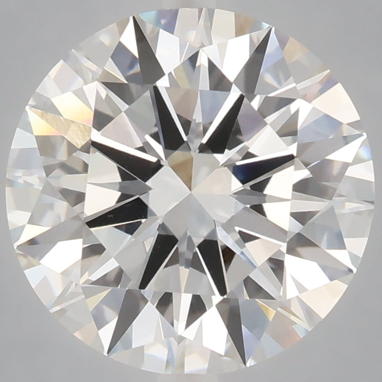 5.03 Carat Round Lab Grown Diamond VVS1 E