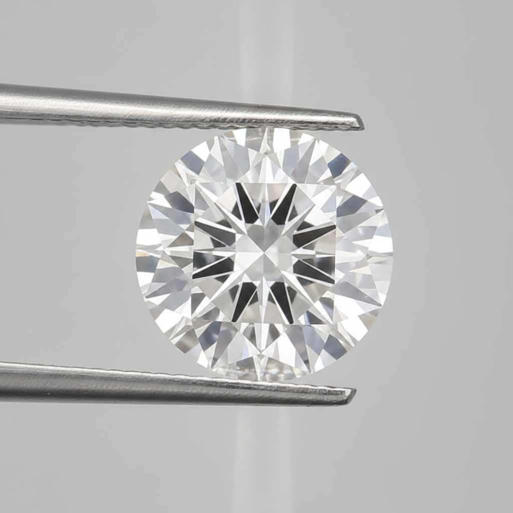 5.03 Ct E Color VVS1 Round Lab Grown Diamond Ideal Cut Excellent Polish Symmetry IGI Certified