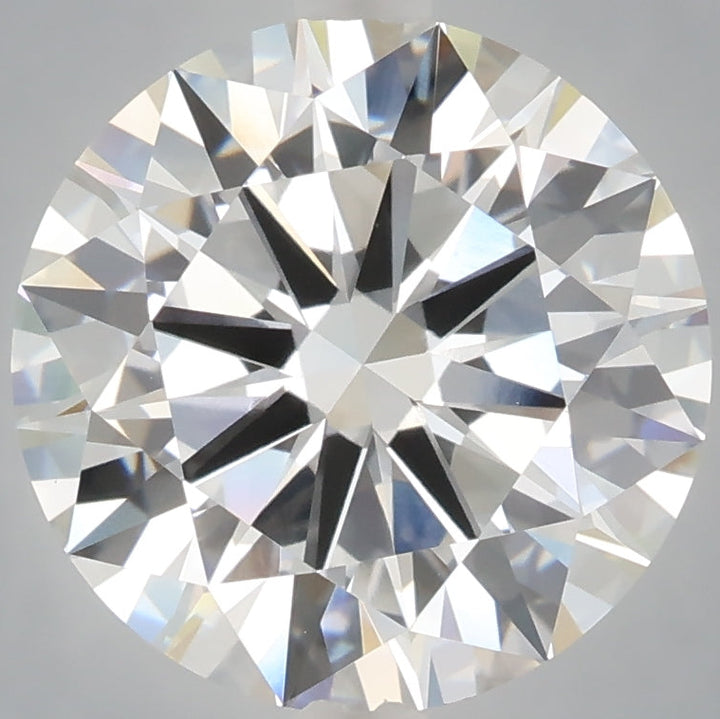 5.03 Carat Round Lab Grown Diamond VVS2 F