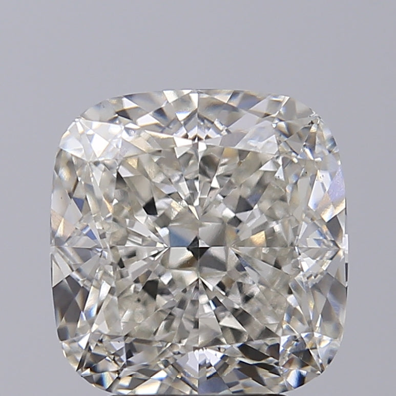 5.04 Carat Cushion Cut Lab Grown Diamond VS1 H