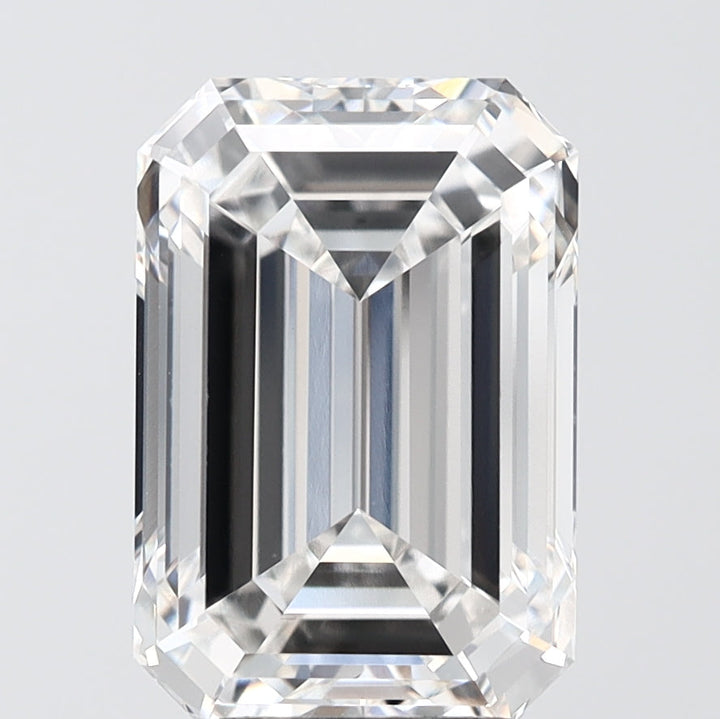 5.04 Carat Emerald Lab Grown Diamond VVS2 F