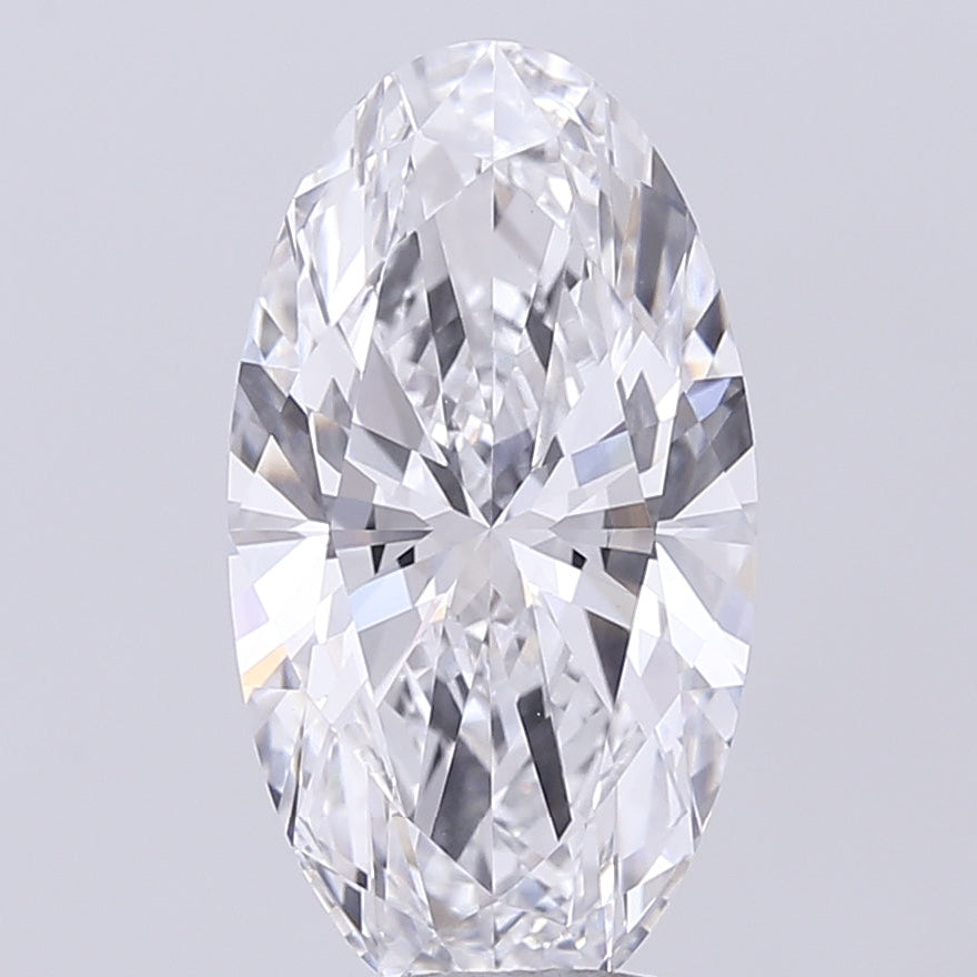Diamant cultivé en laboratoire Moval de 5,04 carats VVS2 D