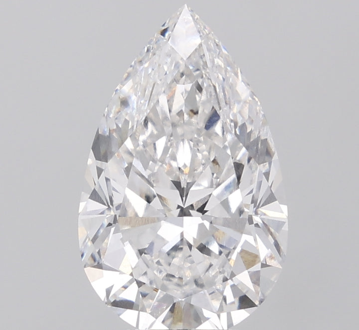 5.04 Carat Pear Cut Lab Grown Diamond VVS1D