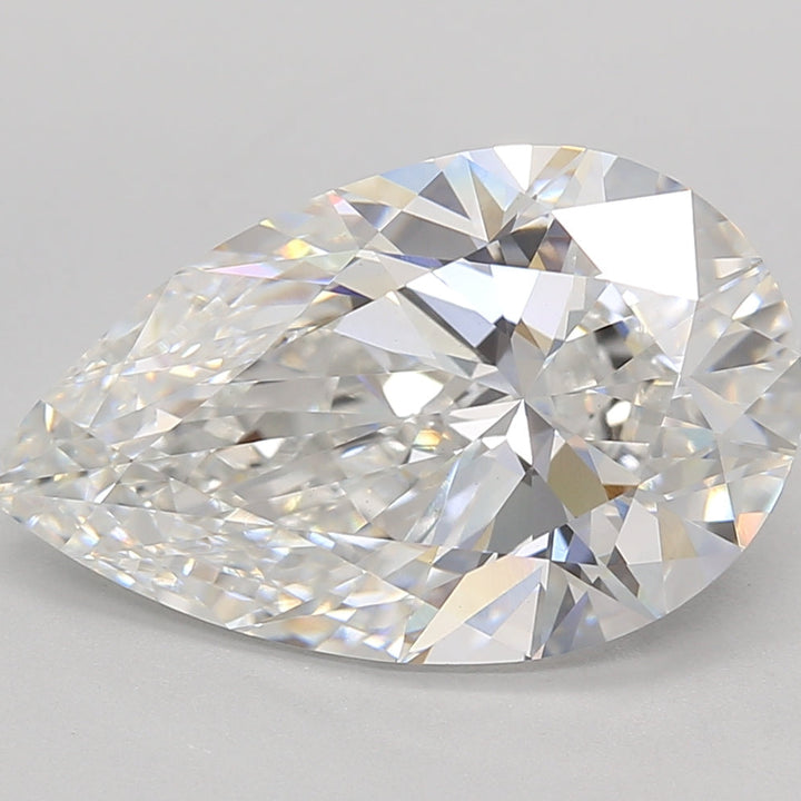 5.04 Carat Pear Lab Grown Diamond VVS2 E