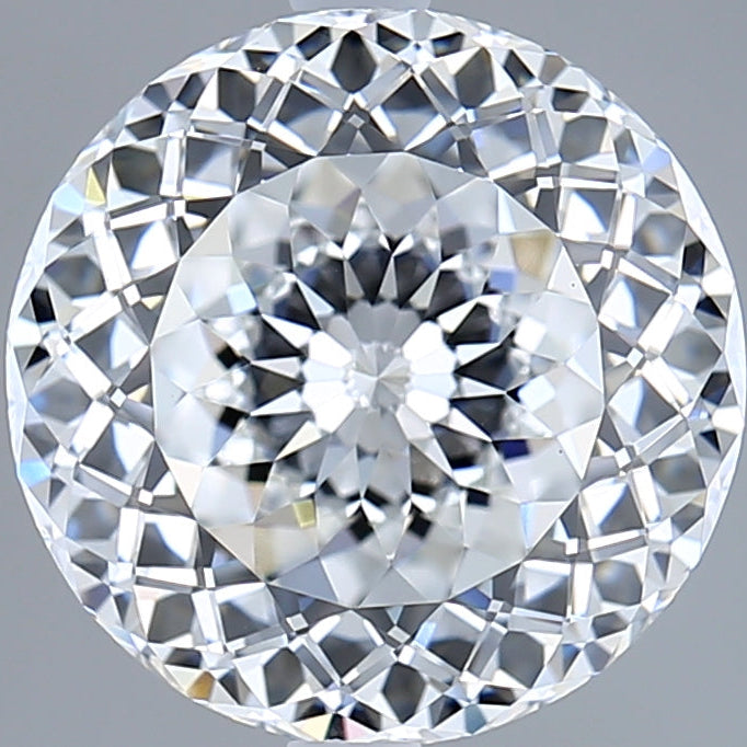Diamant cultivé en laboratoire de taille portugaise de 5,04 carats VVS2 F