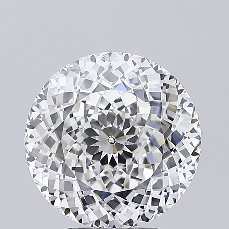 Diamant cultivé en laboratoire de taille portugaise de 5,04 carats VVS2 F