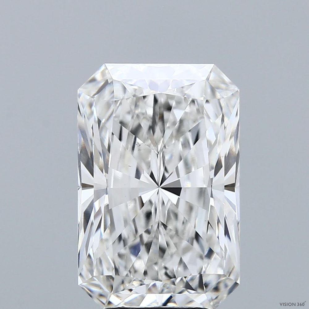 5,04 Karat strahlender, im Labor gezüchteter Diamant VS1 F