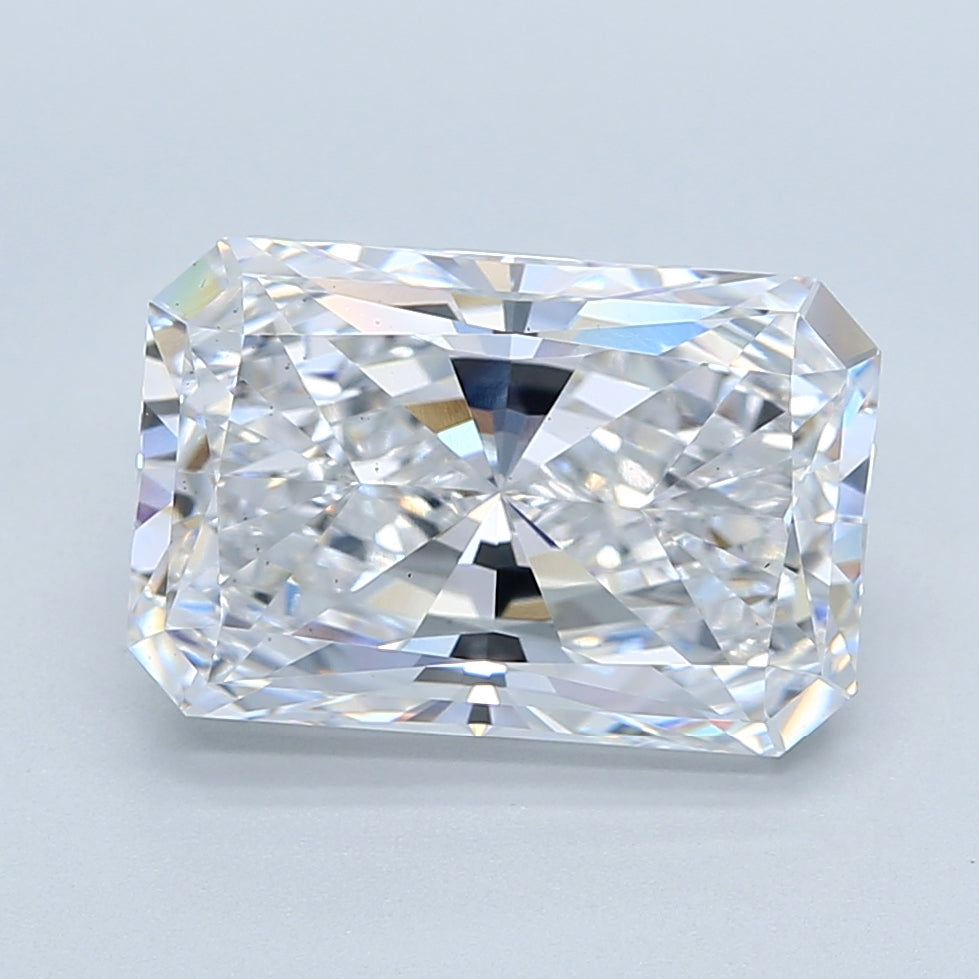 5.04 Carat Radiant Cut Lab Grown Diamond VS2 D