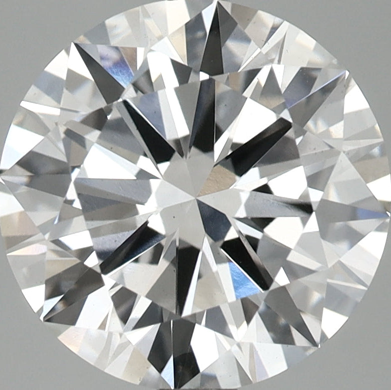 5.04 Carat Round Lab Grown Diamond VS2 D