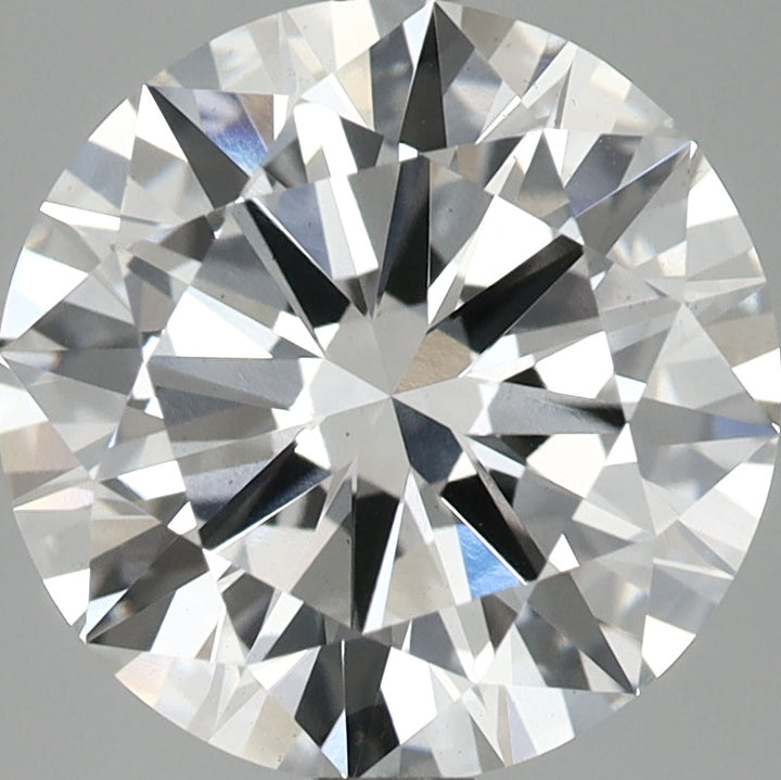 5.04 Carat Round Lab Grown Diamond VS2 D