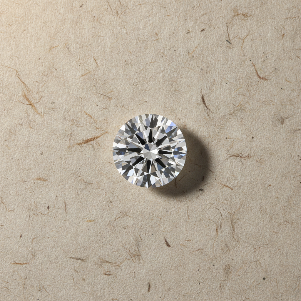 5.04 Carat Round Brilliant D VS2 CVD Lab Grown Diamond Excellent Cut IGI Certified