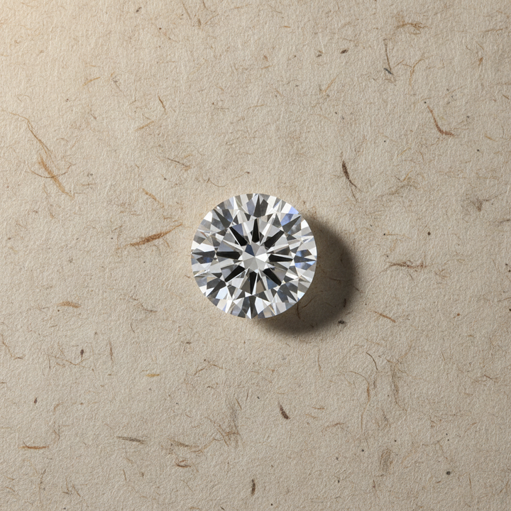 5.04 Carat Round Brilliant D VS2 CVD Lab Grown Diamond Excellent Cut IGI Certified
