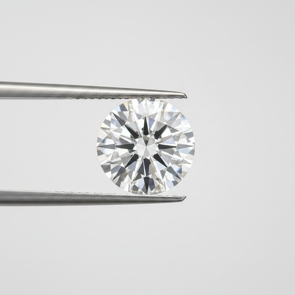 5.04 Ct D Color VS2 Round Lab Grown Diamond Excellent Polish Symmetry IGI Certified