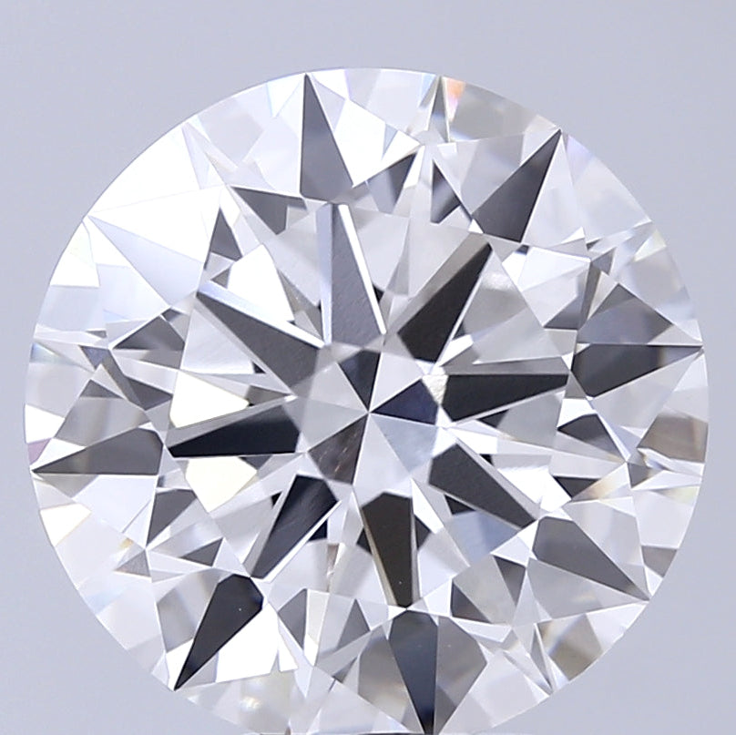 5.04 Carat Round Lab Grown Diamond VVS1 D