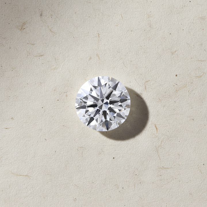 5.04 Carat Round Brilliant D VVS1 CVD Lab Grown Diamond Ideal Cut IGI Certified