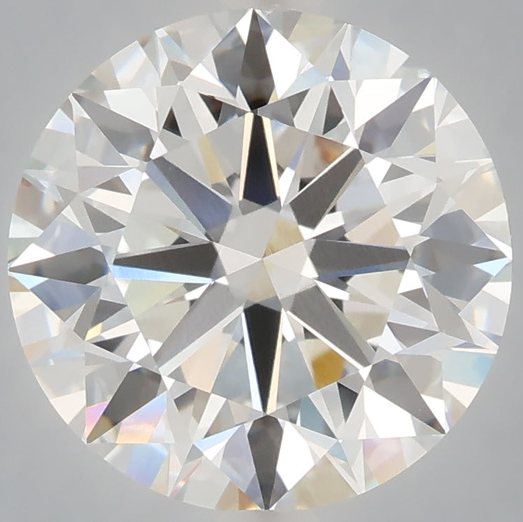 5.04 Carat Round Lab Grown Diamond VVS1 E