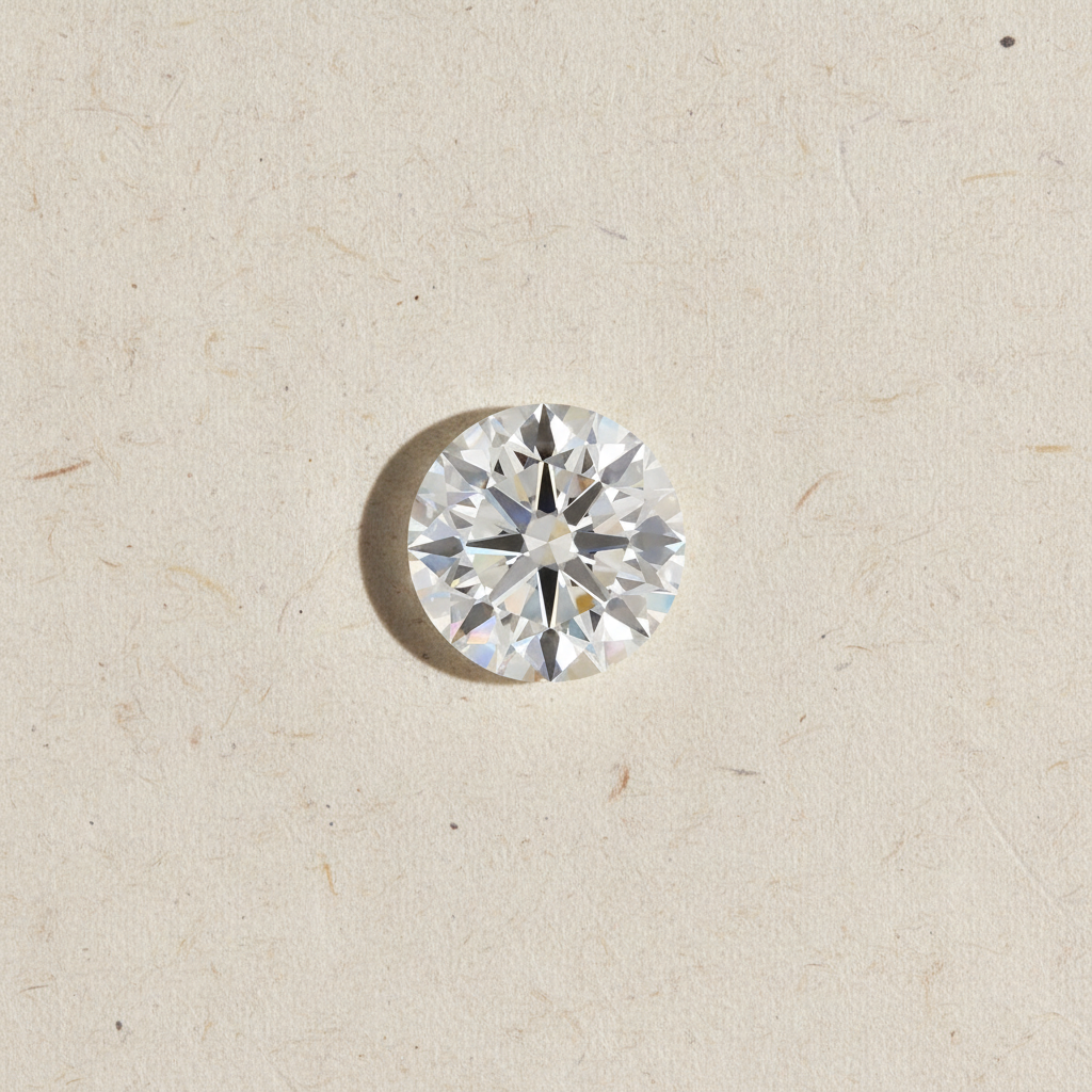 5.04 Carat Round Brilliant E VVS1 CVD Lab Grown Diamond Excellent Cut IGI Certified