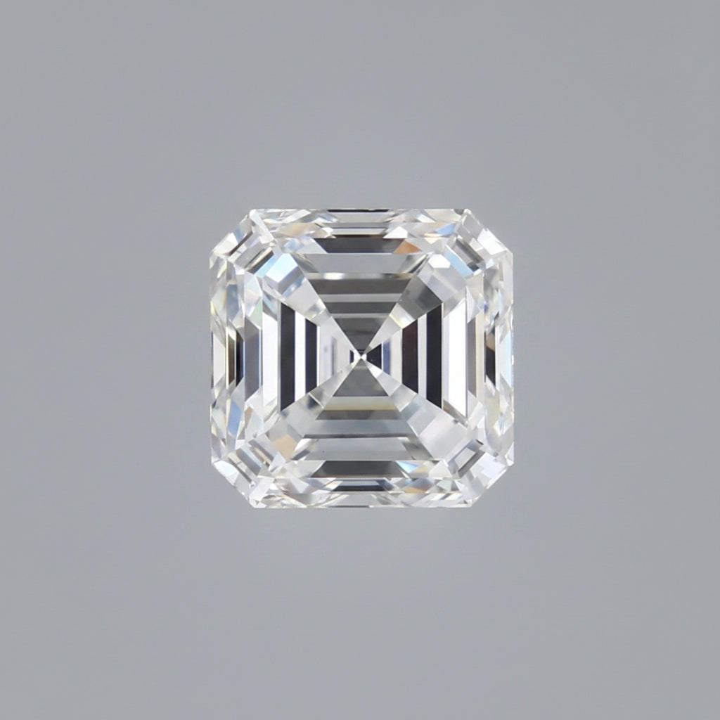 Diamant cultivé en laboratoire Asscher de 5,05 carats, VS1/E