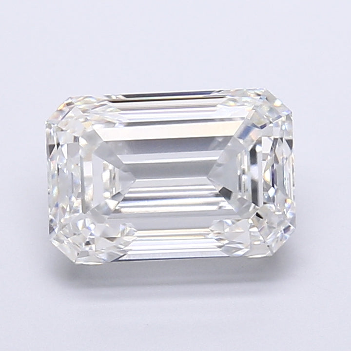5.05 Carat Emerald Cut Lab Grown Diamond VVS1F Color