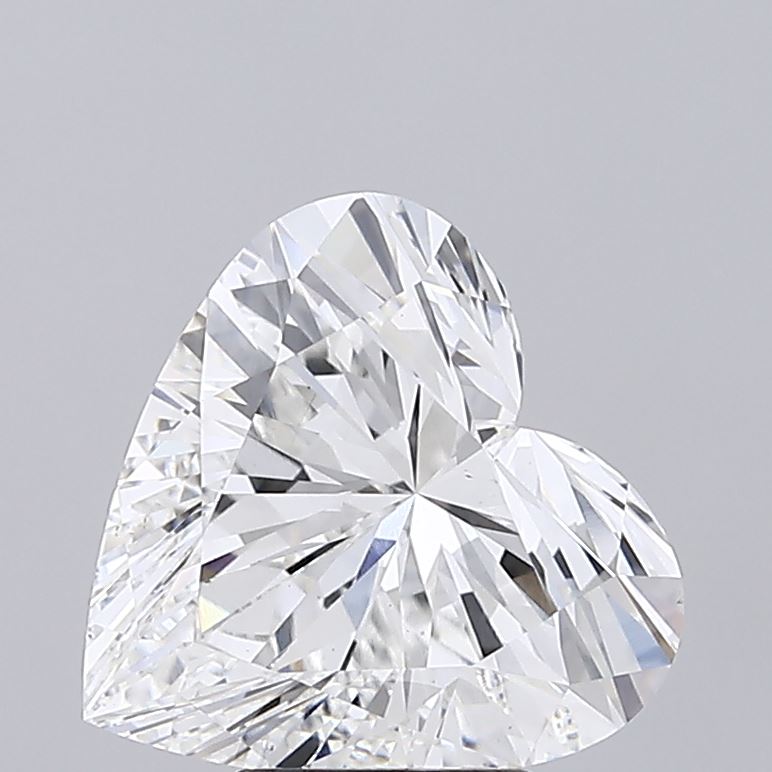 5.05 Carat Heart Cut Lab Grown Diamond VS1F