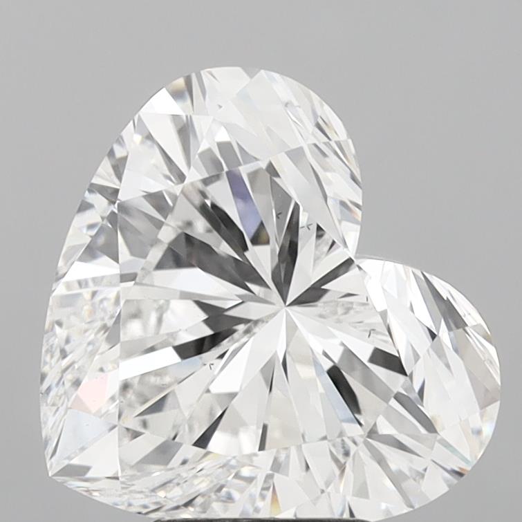 5.05 Carat Heart Cut Lab Grown Diamond VS2D