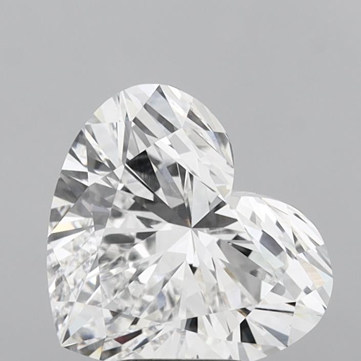 5.05 Carat Heart Cut Lab Grown Diamond VVS2D