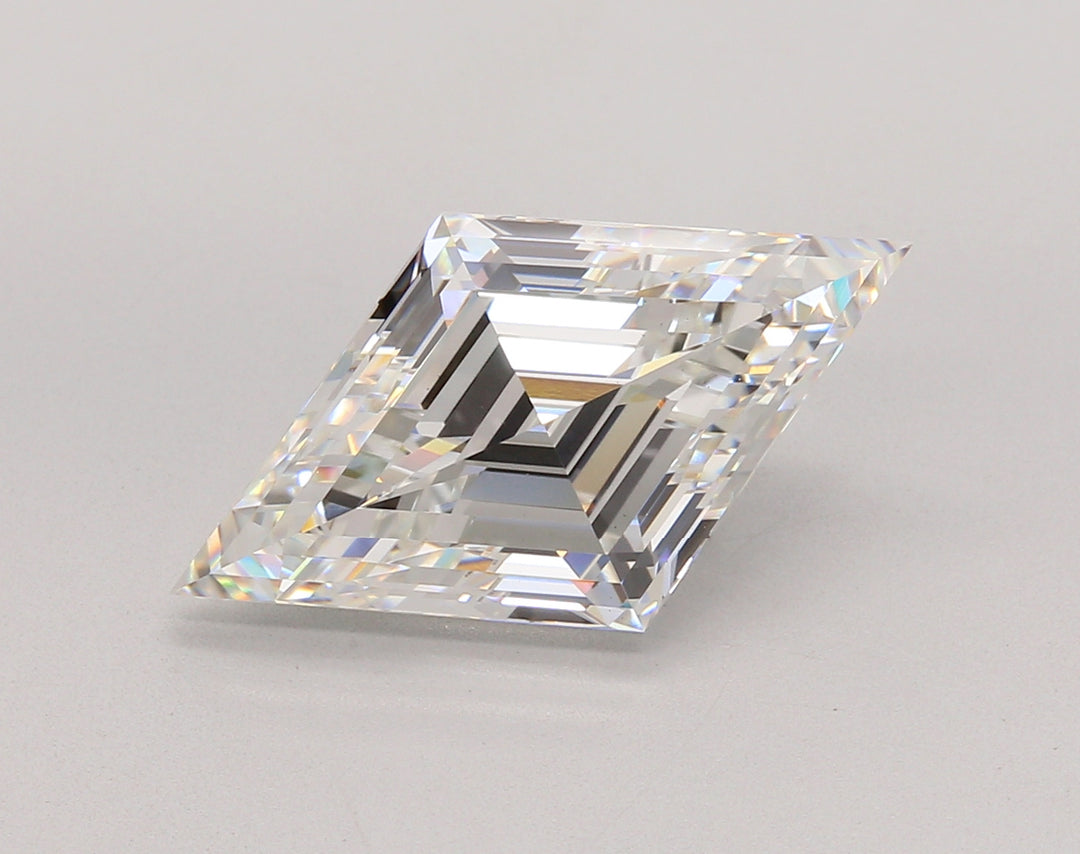 5.05 Carat Lozenge Lab Grown Diamond, VS1/F