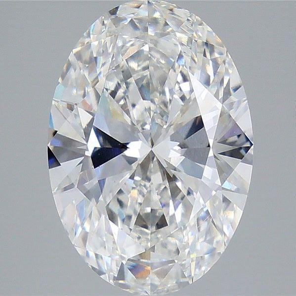 5.05 Carat Oval Cut Lab Grown Diamond VS1 F