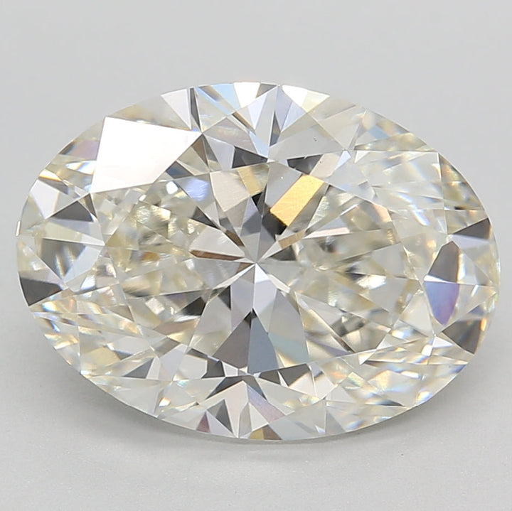 5.05 Carat Oval Cut Lab Grown Diamond VS1 H