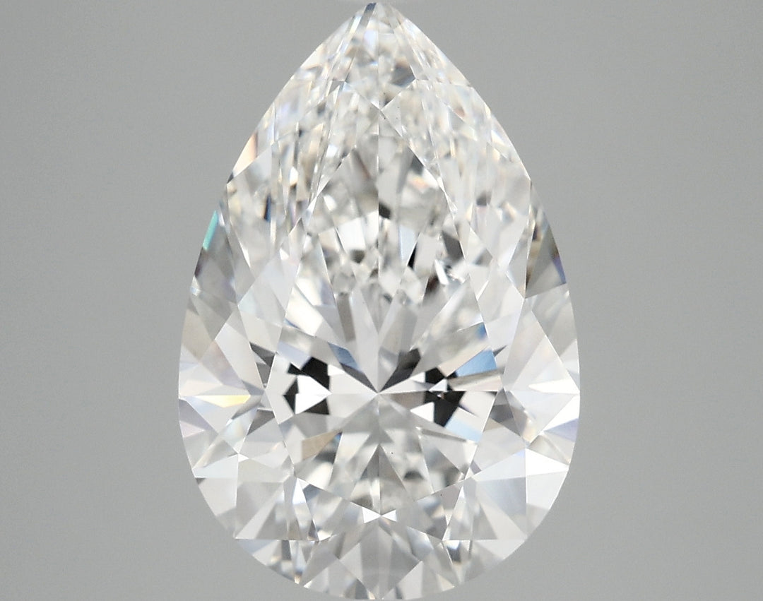 5.05 Carat Pear Cut Lab Grown Diamond VS1E