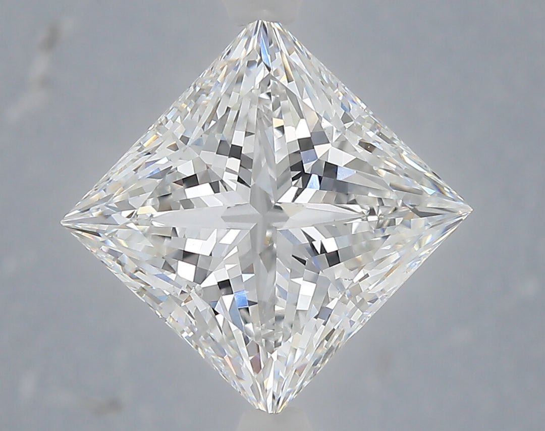 5.05 Carat Princess Cut Lab Grown Diamond VS1E