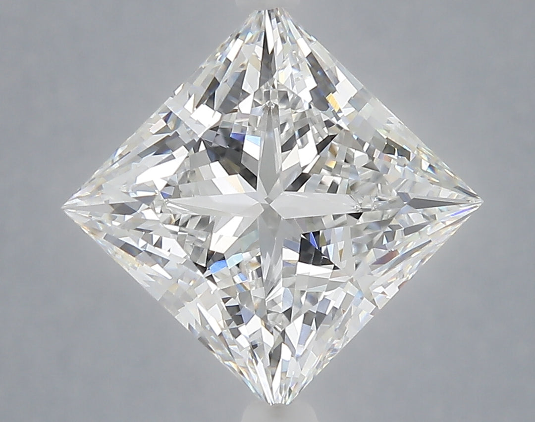 5.05 Carat Princess Cut Lab Grown Diamond VS1E
