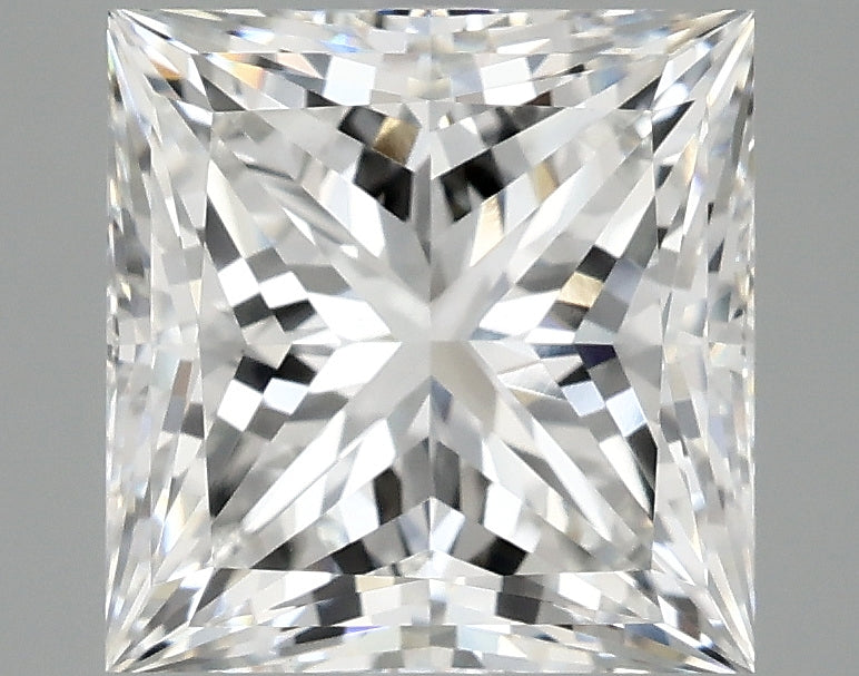 5.05 Carat Princess Cut Lab Grown Diamond VVS1E
