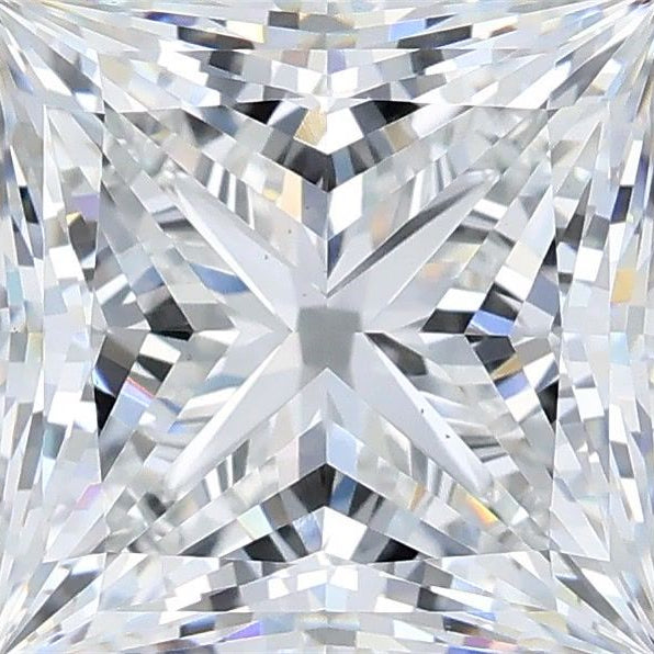 5.05 Carat Princess Lab Grown Diamond VS1 E