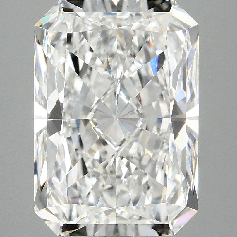 5.05 Carat Radiant Cut Lab Grown Diamond VVS2 D