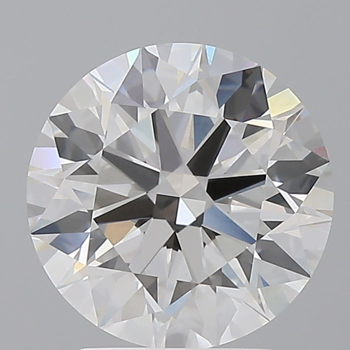 5,05 karaat ronde geslepen laboratoriumdiamant VVS2 D
