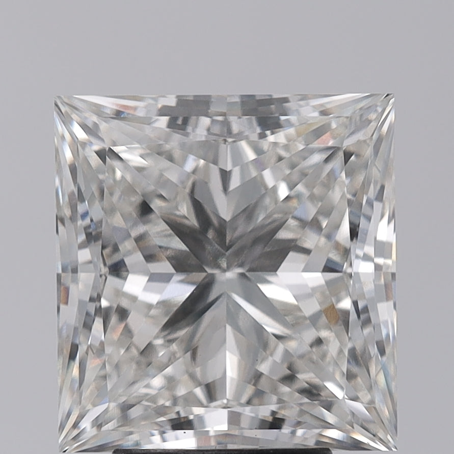 5.06 Carat Princess Cut Lab-Grown Diamond, GIA Certified, I Color, VS1 Clarity