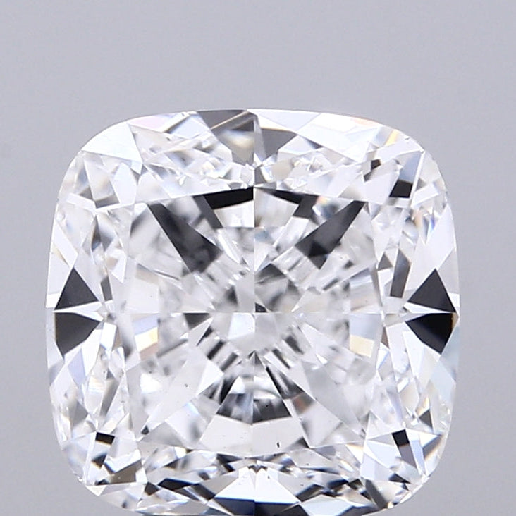 5.06 Carat Cushion Cut Lab Grown Diamond VS2D