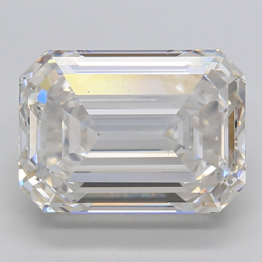 5.06 Carat Emerald Cut Lab Grown Diamond VS2 H