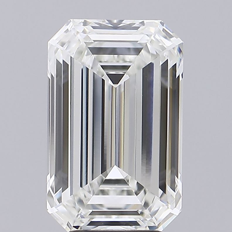 5.06 Carat Emerald Cut Lab Grown Diamond VVS2F