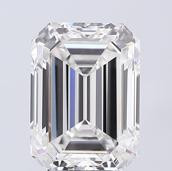 5.06 Carat Emerald Lab Grown Diamond VVS2 E