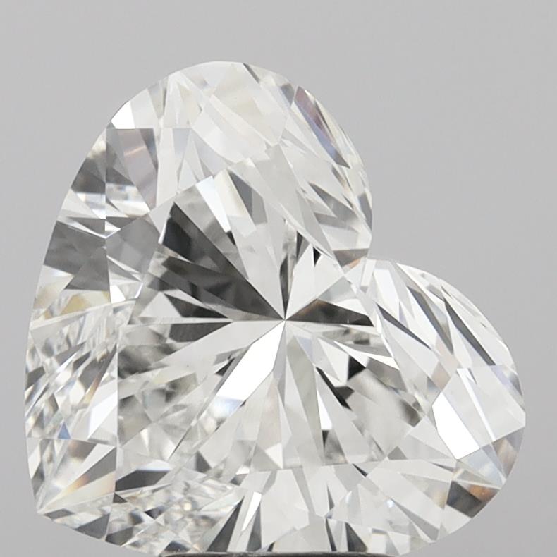 5.06 Carat Heart Cut Lab Grown Diamond VS1F
