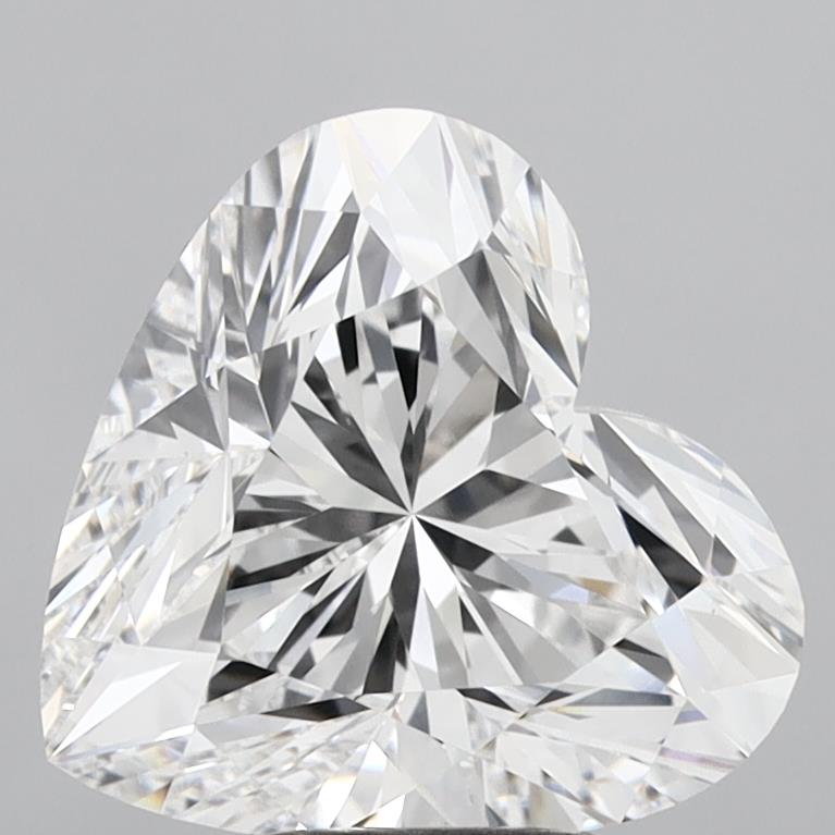 5.06 Carat Heart Cut Lab Grown Diamond VVS2D