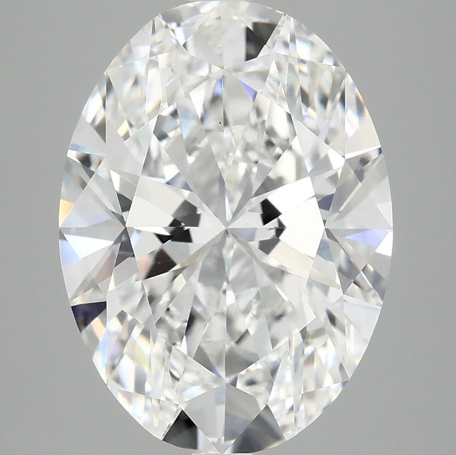 5.06 Carat Oval Lab Grown Diamond VVS2 D