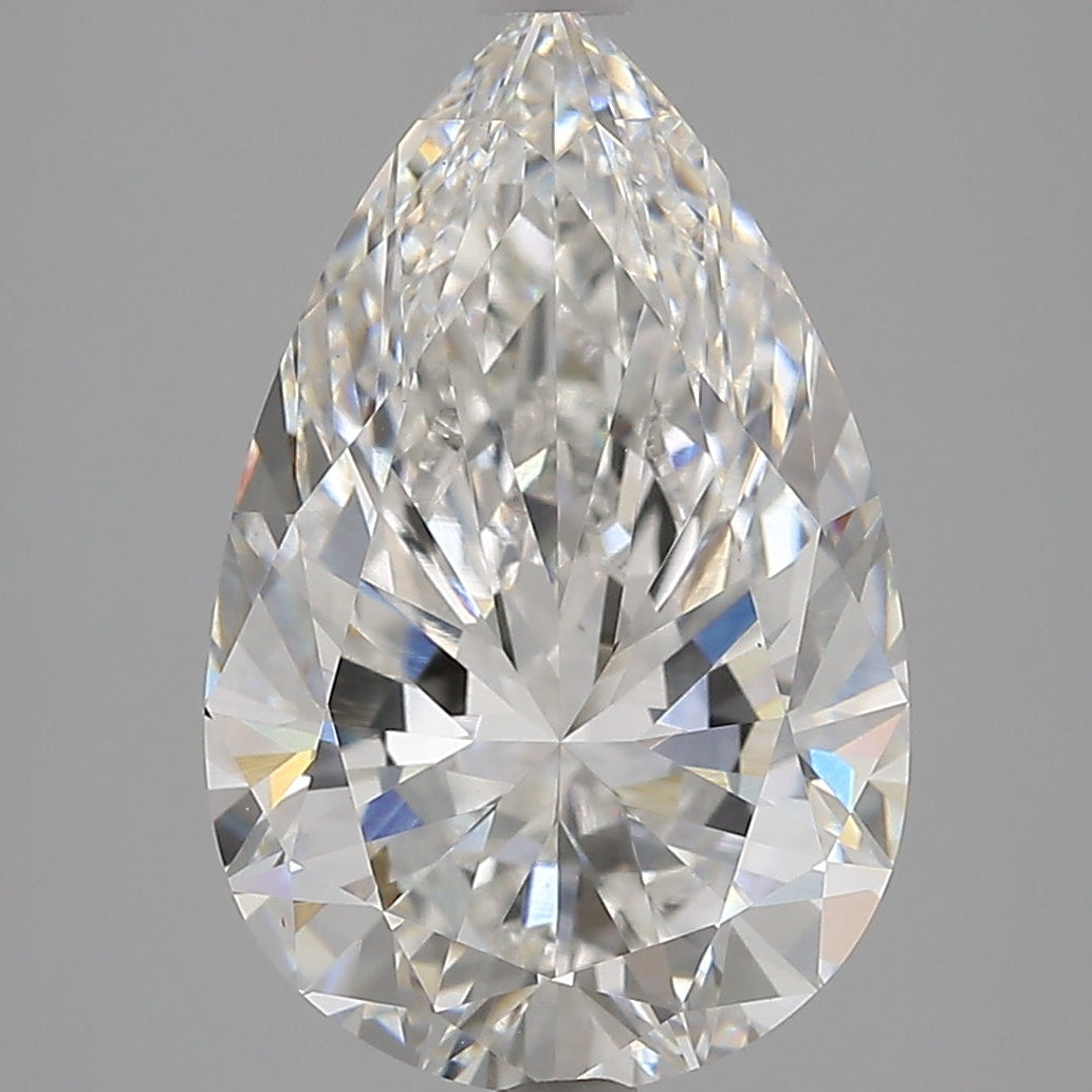 5.06 Carat Pear Cut Lab Grown Diamond VS1E