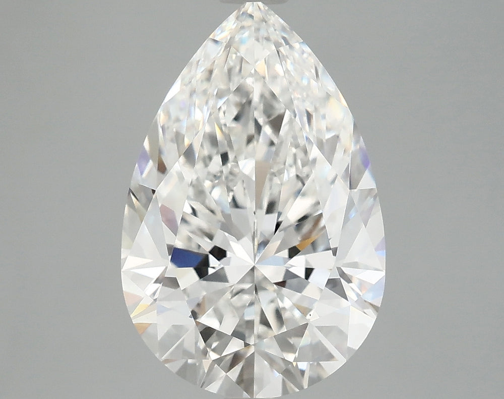 5.06 Carat Pear Cut Lab Grown Diamond VS1E Color