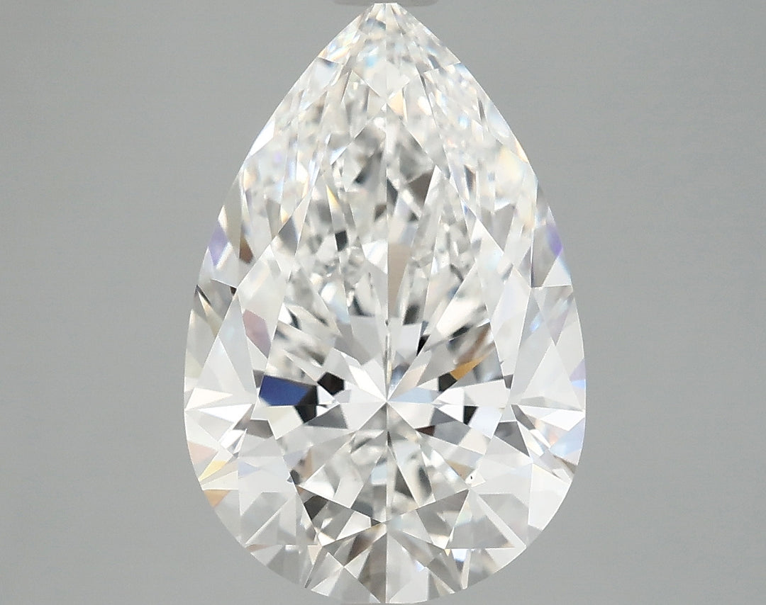 5.06 Carat Pear Cut Lab Grown Diamond VS1E Color