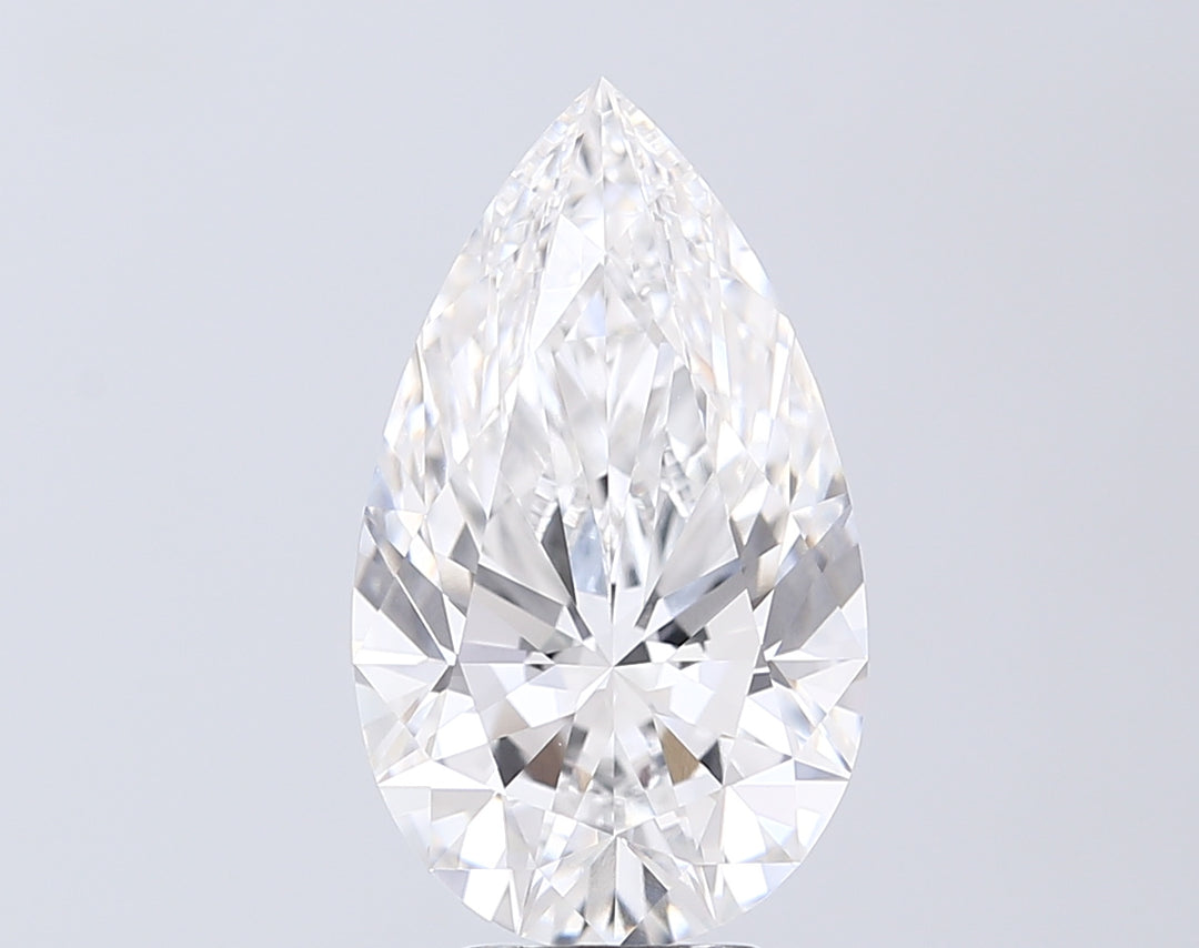 5.06 Carat Pear Cut Lab Grown Diamond VVS1E