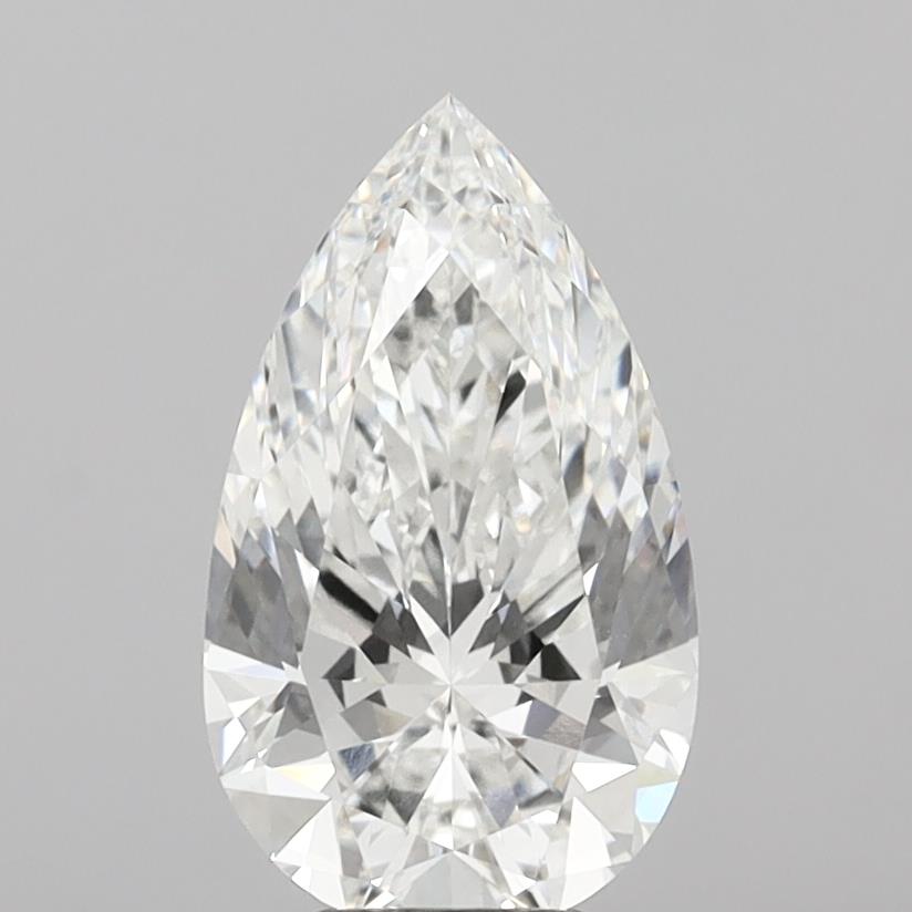 5.06 Carat Pear Cut Lab Grown Diamond,VVS1