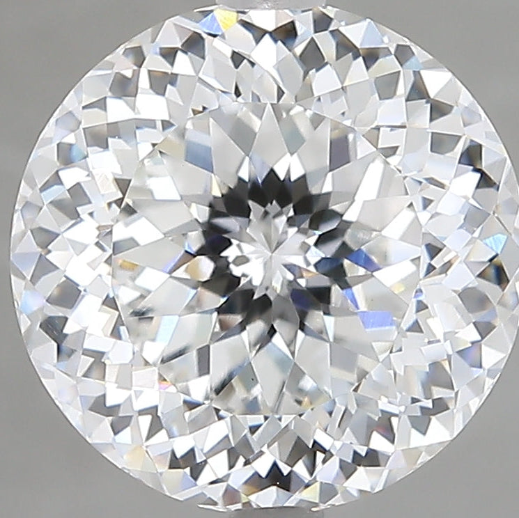 Diamant cultivé en laboratoire de taille portugaise de 5,06 carats VVS2 F
